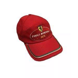 Ferrari Mondiali 2010 Adjustable Red Hat